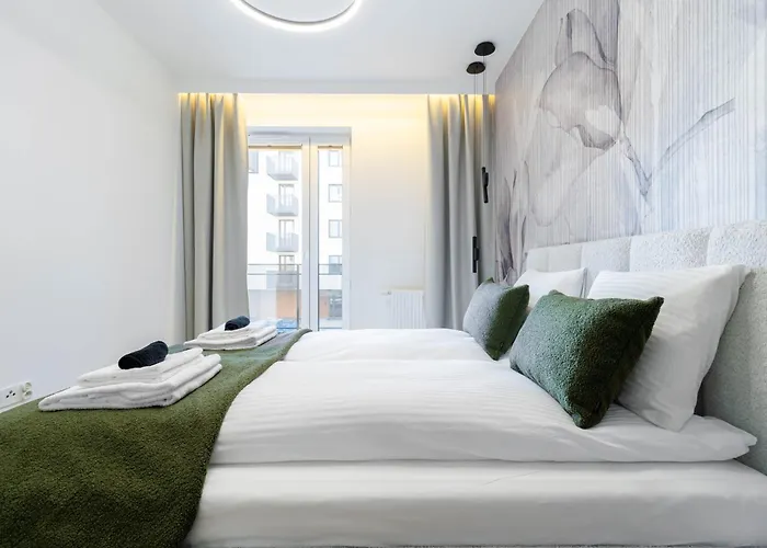 Ceglana - Free Parking - Self Check-in Apartmán Katovice